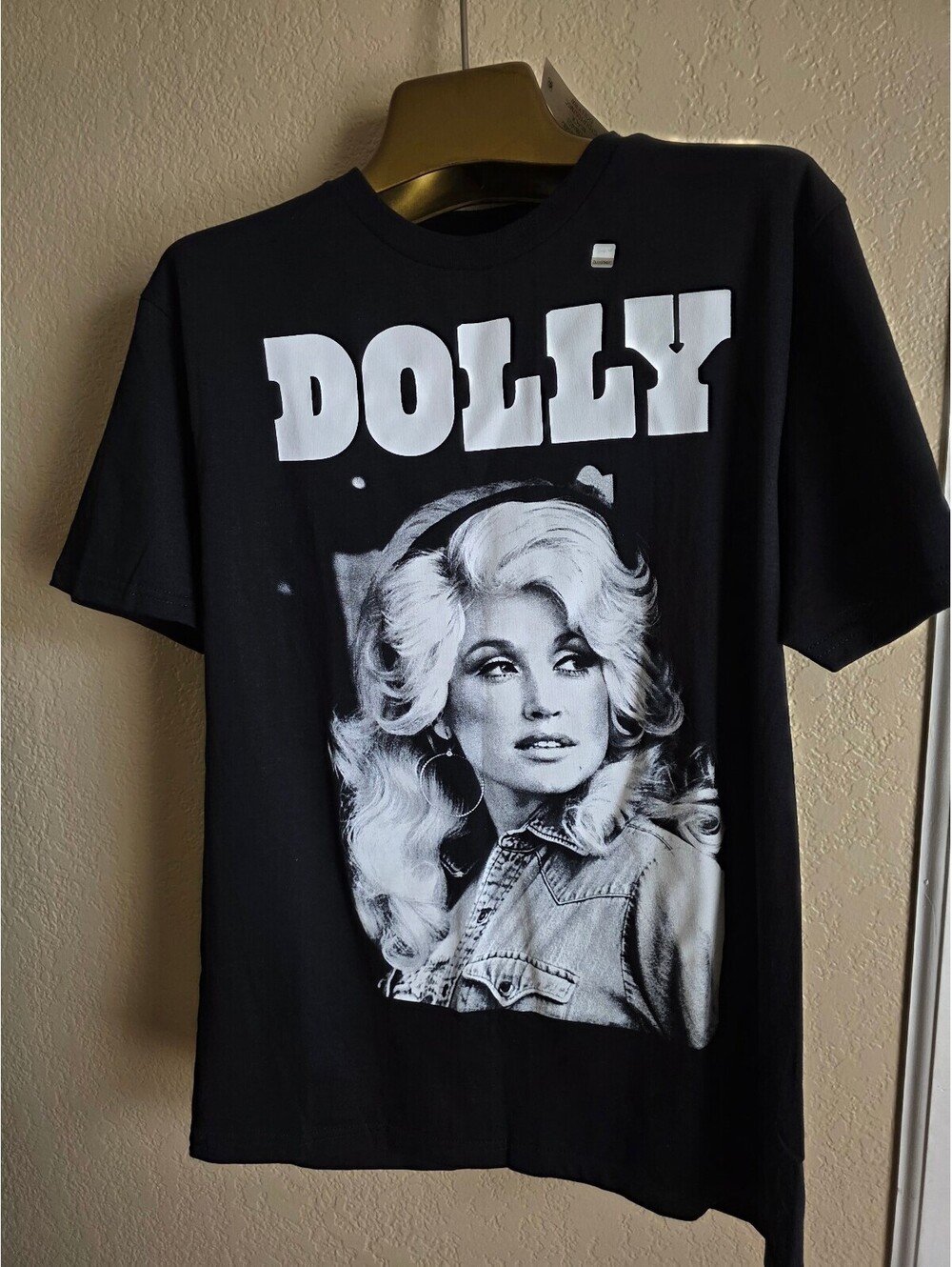 Dolly Parton Black Graphic T-Shirt Size Medium